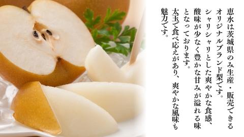 【 2025年 先行予約 】 厳選 2種！恵水 と 秋月 の 食べ比べセット 約5kg 8玉～10玉 【 茨城県共通返礼品 ／ 常陸太田市 】 2025年9月中旬発送 桧山果樹園[DU020sa]