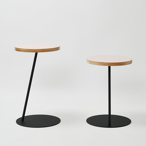 Circle side table（サークルサイドテーブル） サイドテーブル／ナイトテーブル H600 ブラック_パウダー  EB8-0663
