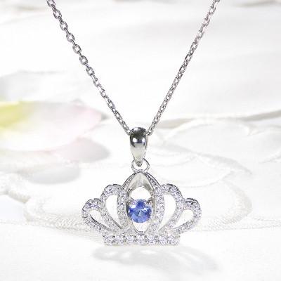 ふるさと納税 韮崎市 ネックレス プラチナ PT900 ダイヤモンド 0.42ct タンザナイト 【f258-pt-ta】 |  | 01