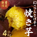 【ふるさと納税】【数量限定】【先行予約】つらさげ芋の焼き芋（500g×8P）期間限定 さつまいも おやつ さつま芋 サツマイモ お菓子 産地直送 お取り寄せ 数量限定 紅はるか 高級 和スイーツ 焼き芋 やきいも 焼芋 贈答用 【森人くらぶ】C3-1914