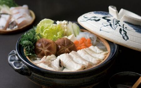 近大クエ鍋セット ( 500g ）こだわりだしぽん酢付き【2025年11月下旬～12月中旬発送】 / クエ くえ 鍋セット ｸｴ クエ鍋　近大クエ 鍋 魚 高級魚 【akd501-1】 