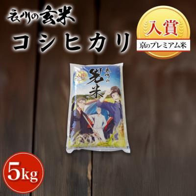 ふるさと納税 福知山市 衣川の男米コシヒカリ 玄米 5kg【京都府福知山市】
