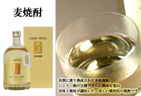【天領酒造】「天真」麦・米セット  麦焼酎 米焼酎 （各 720ml×1本） 焼酎 お酒 下呂温泉【2-22】