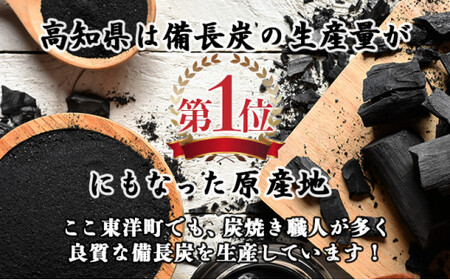 BBQ炭 上土佐備長炭（小サイズ）10kg 国産 東洋町産 白炭 高知県 東洋町 四国 家庭用 自宅用 キャンプ用品 送料無料 S177 [S-11] 【株式会社森海家】