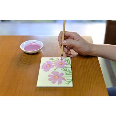 ふるさと納税 宇治市 日本画体験キット　コスモス編 |  | 02