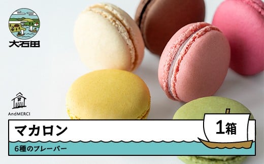 AndMERCI アンドメルシィ マカロン 1ケース 冷蔵配送 山形県 大石田町 ギフト スイーツ チョコレート 焼き菓子 贈答用 am-swmrx1
