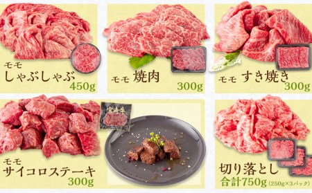 宮崎牛わくわく2.1kgセット　肉 牛 牛肉 宮崎牛