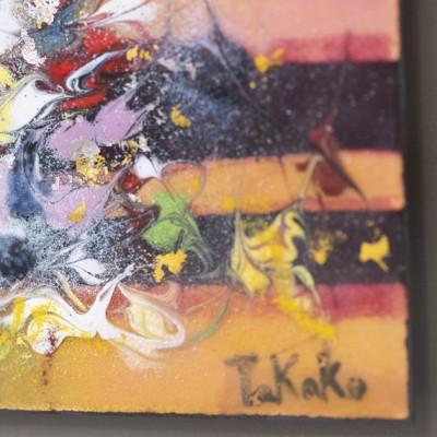 ふるさと納税 太田市 【七宝工芸家　中島たか子】絵画七宝　夢の中2 |  | 02