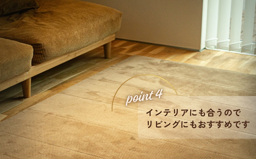 FIELD JACK アウトドアラグマット Lサイズ (FJK007) ゴールド 約140×200cm｜断熱性×快適性の10mm厚！キャンプ・テント・ピクニック・防災・おうちキャンプ・室内ラグにも最適