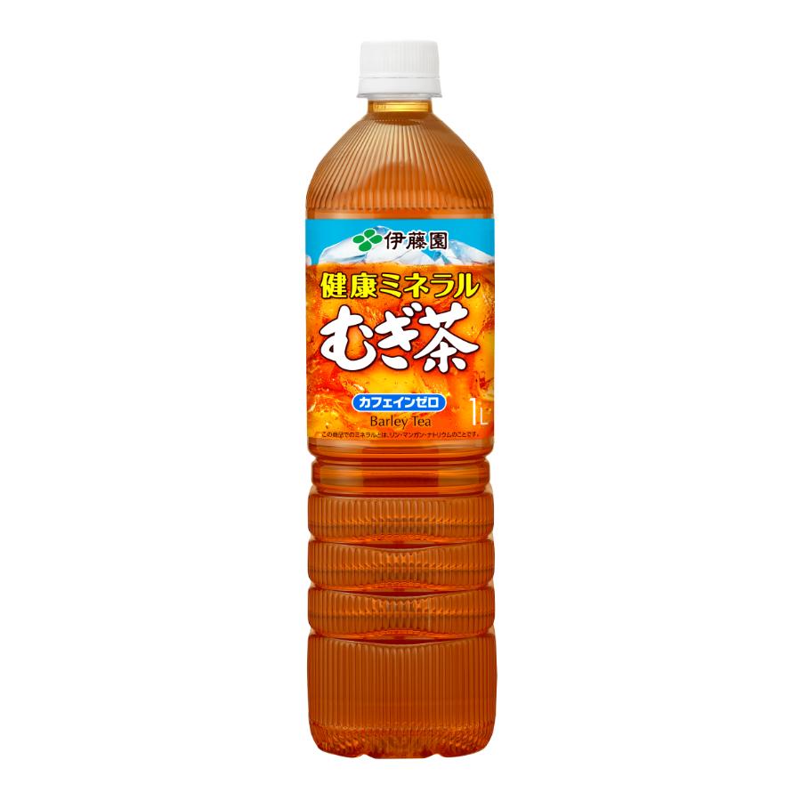 ＜伊藤園＞健康ミネラルむぎ茶 PET1L×12本
