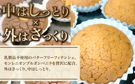 【おいしふぉん】米粉100%グルテンフリースイーツ米粉のバターフリーフィナンシェ10個セット FCAA011 / フィナンシェ グルテンフリー スイーツ バターフリー 米粉 セット