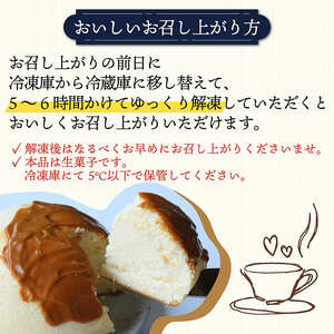幸せの黄色いチーズケーキ キャラメルソース チーズケーキ