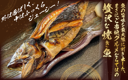【福井県名物】丸焼き鯖 1本 職人の焼きで香ばしくジューシー【さば 焼き魚 焼き サバ 丸焼き 惣菜 半夏生 はんげしょう 酒の肴 郷土料理】 [e38-a004]