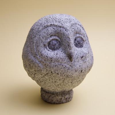 ふるさと納税 取手市 おなかいっぱい福が来る まあるいフクロウ満腹郎(メンフクロウ タイプ) |  | 02