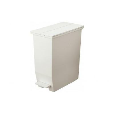 ふるさと納税 恵那市 コンパクト　低め　ペダルダストボックス　35リットル　ホワイト　1個