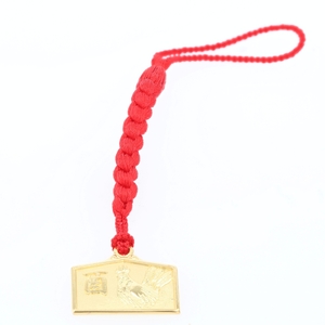 [K18] 干支絵馬根付 (12種) (柄：酉)