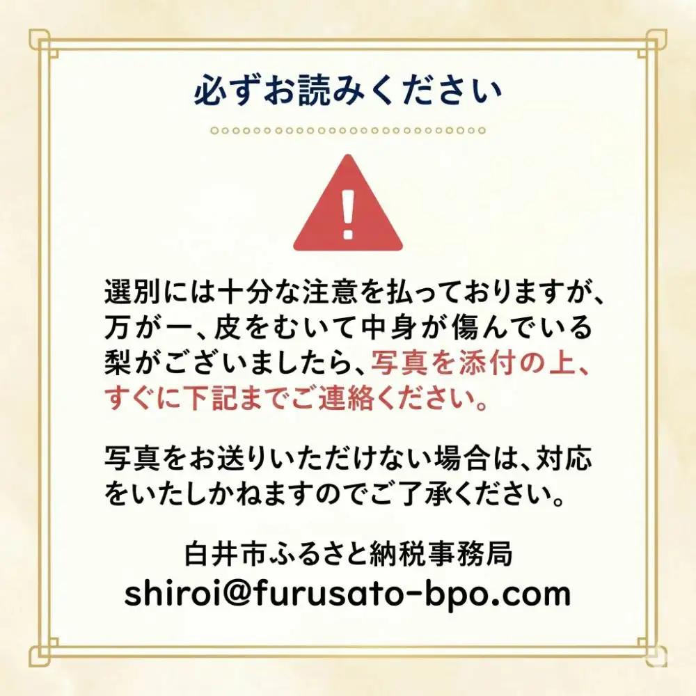 先行予約豊水3kg 贈答用