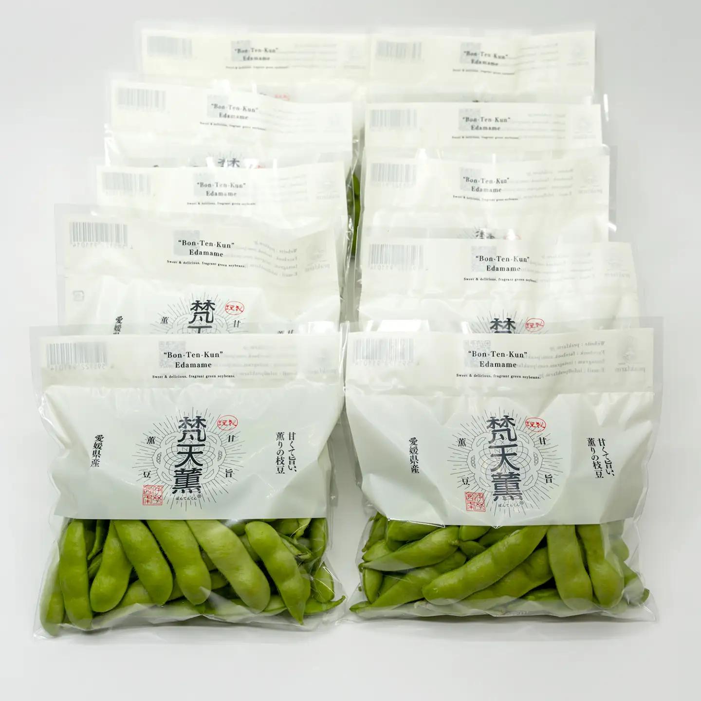 【先行予約】枝豆 梵天薫えだまめ（優品・家庭用）180g×10袋 枝豆