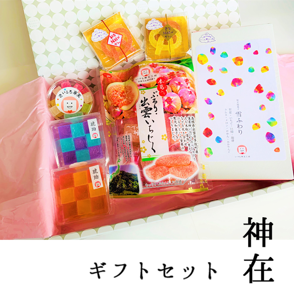 いづも寒天工房 出雲大社参道本店の寒天和菓子などの詰合せ7品 322032_CX001