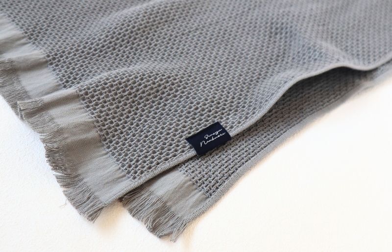 【速乾・軽量】牛乳パックからできたフェイスタオル2枚（グレー） 005A592_イメージ4