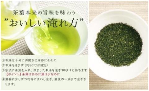 No.058-1 鹿児島茶ギフトセット【ノウフクJAS認証茶】（100g×2袋）