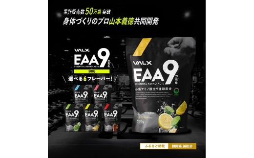 筋トレ VALX EAA9 500g スポーツドリンク風味 トレーニング スポーツ バルクス