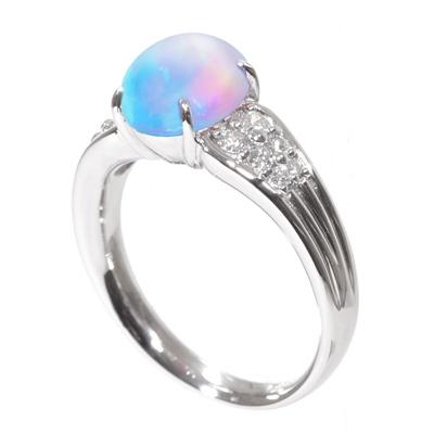 ふるさと納税 京都市 【京セラ】クレサンベール〈ウォーターオパール〉リング(ジュエリー,ファッションジュエリー) |  | 01