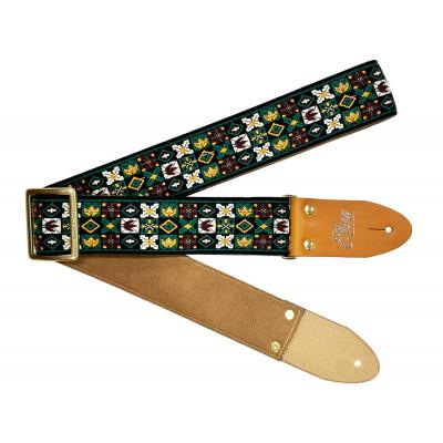 ふるさと納税 郡上市 【ギターストラップ】 Elara Straps Knoxville Sequoia Green