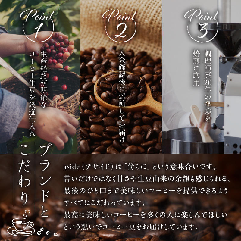 焙煎コーヒーセット(豆)【0103-002-1】_イメージ2