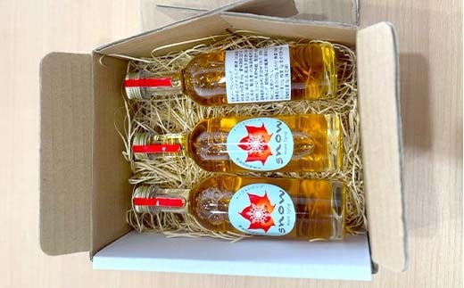 メープルシロップ「snow」（65g）5本セット  国産 北海道 樹液 食品 沼田町 n-0112