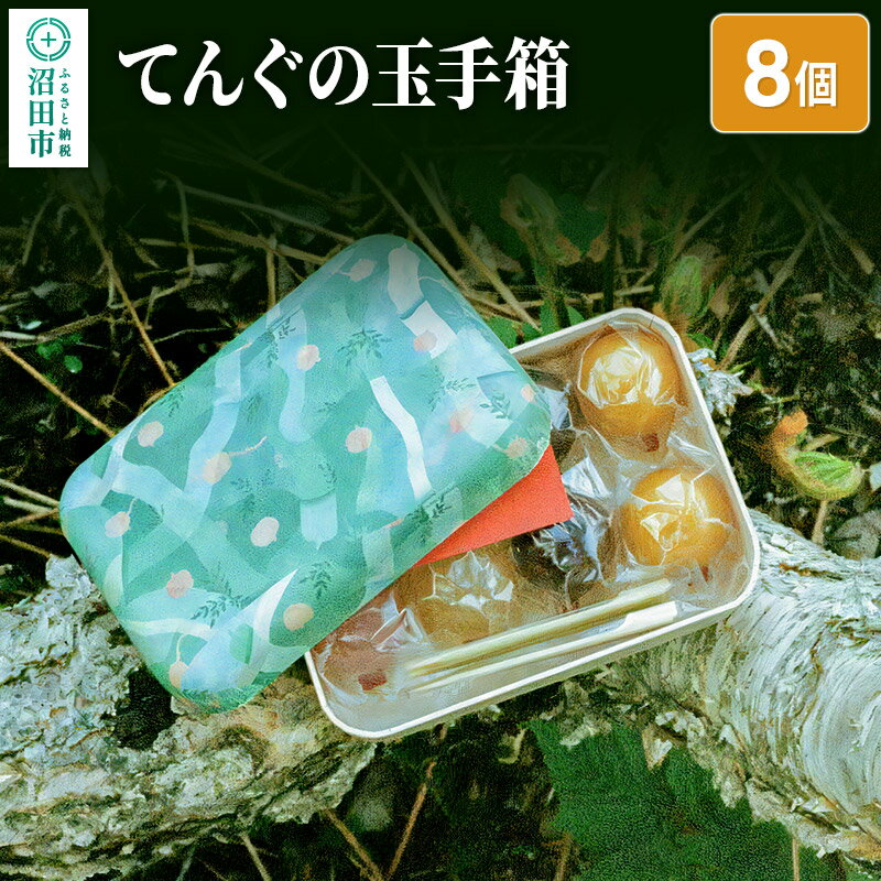 【ふるさと納税】てんぐの玉手箱 8個入り（いちご・りんご・ブルーベリー・みかん）各1種×2個 [蒟蒻 こんにゃく コンニャク]