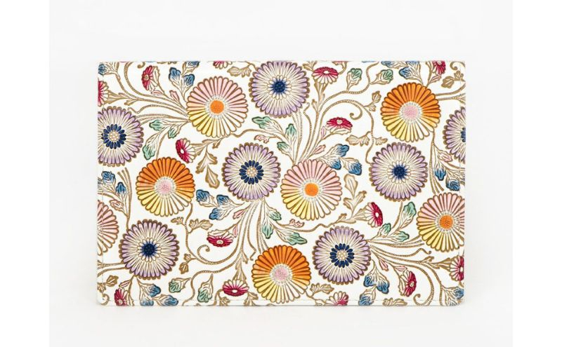 
【文庫屋大関】パーソナルホルダー　更紗菊【皮革工芸品】 [№5619-1661]

