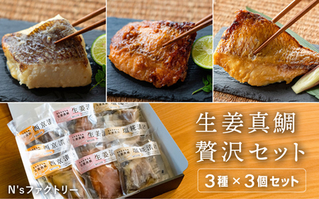 生姜真鯛 贅沢セット 鯛