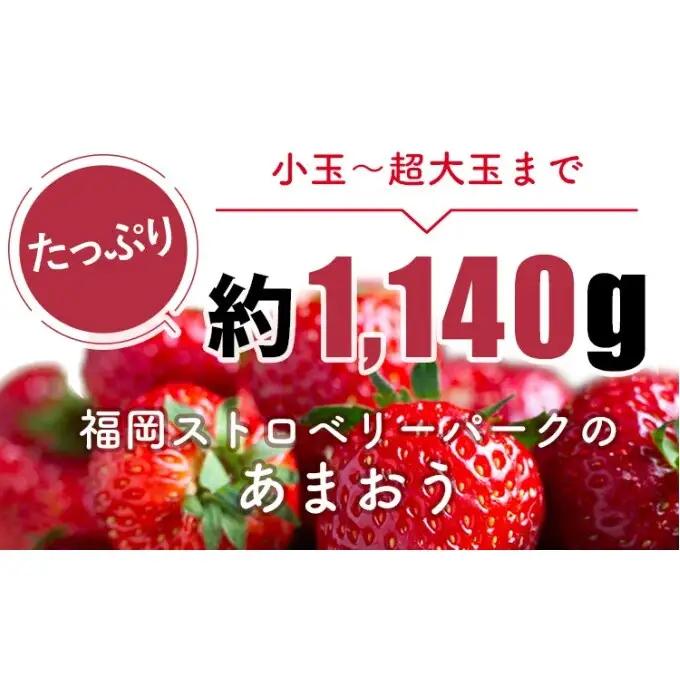 【訳あり】 いちご 2027年2月中旬より発送 あまおうサイズ色々 4パック 約1.14kg いちご