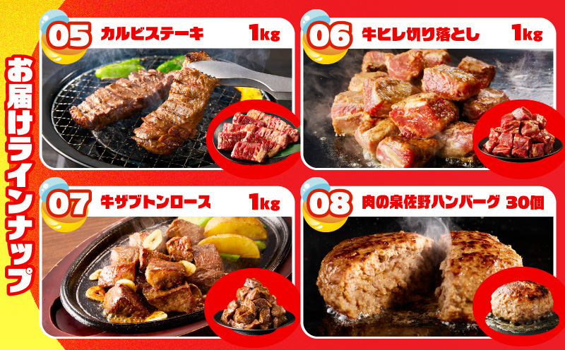 【期間限定】肉の泉佐野 ガチャ（寄附10,000円コース）【牛肉 焼肉 牛タン ハラミ カルビ BBQ ハンバーグ お楽しみ 大阪 泉佐野 大阪府 泉佐野市】