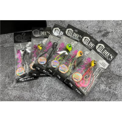 ふるさと納税 飯塚市 魚子ラバ(7g)6カラーセット+ステッカー |  | 01