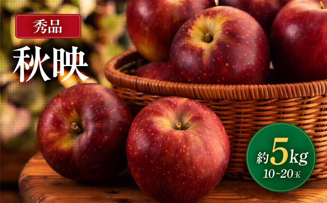 
            【2026年先行予約】 南信州産 秋映 秀品 約5kg 10～20玉 ＪＡみなみ信州ＤＭセンター飯田市 | 秋映 りんご 林檎 リンゴ 果汁 果物 フルーツ 信州 南信州 送料無料 ふるさと納税 長野県 飯田市
          