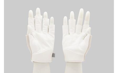 PCワーク向けグローブ Wearable Workspace Glove (サイズL×ライトグレー)