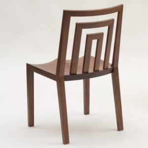 No.532 【家具蔵】チェア ダンウッドシート ウォールナット材
