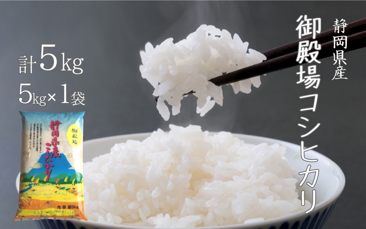 
            米 コシヒカリ ５㎏ 御殿場産 令和６年産 【米 5kg  コメ こめ すぐ届く 】
          