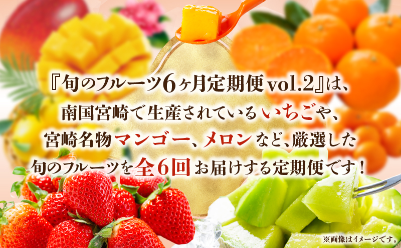 《2027年発送先行予約》【数量・期間限定】旬のフルーツ6ヶ月定期便vol.2 果物 フルーツ くだもの 定期便 フルーツ定期便 おすそ分け 贈り物 宮崎