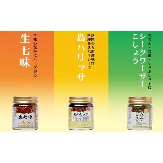 UY-1 石垣島海のもの山のものスパイス&オリジナル詰め合わせセットA