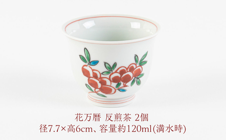 ＜有田焼＞【其泉】花万暦 茶器セット（ウーロンポット1点 / 反煎茶2点 / 計3点セット） 佐賀県/株式会社賞美堂本店[41APAQ019]