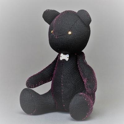 ふるさと納税 桐生市 TRCOLUMで制作したしたテディベア「えんとくん　Originals」(ピンク)