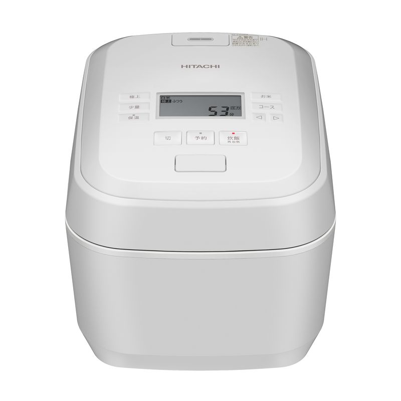 【ふるさと納税】【圧力&スチームIHタイプ　ふっくら御膳】（5.5合）RZ-V100KM(W)【 HITACHI 日立 家電 茨城県 日立市 】