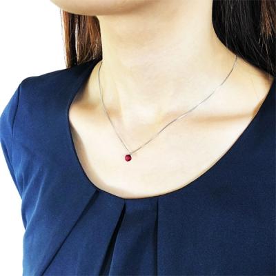 ふるさと納税 京都市 【京セラ】クレサンベール〈ルビー〉ペンダント(ジュエリー,ファッションジュエリー) |  | 01