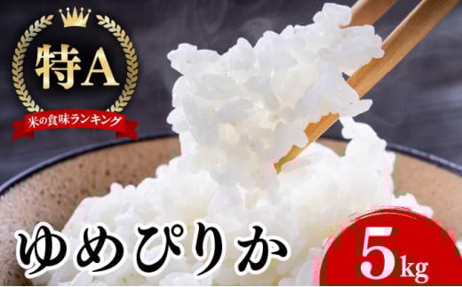 2月発送 令和7年産 ゆめぴりか 5kg 精米 特A ブランド米 お米 うるち米 白 ごはん 炊き立て もちもち 備蓄 保存 ギフト 贈り物 人気 北海道産 お取り寄せ 農園 産地直送 takke farm 送料無料 北海道