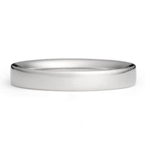 純チタン平打リング (幅3mm) 9号 | アクセサリー リング