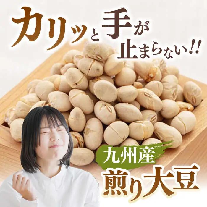 【全6回定期便】 九州産煎り大豆 1250g［250g×5袋］ 桂川町/株式会社福六 [ADAM053] 大豆 豆 定期便 おすすめ 国産大豆
