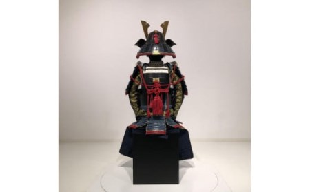 紺糸威大袖黒二枚胴具足 US-012
